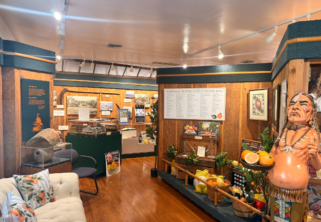Citrus Museum Display